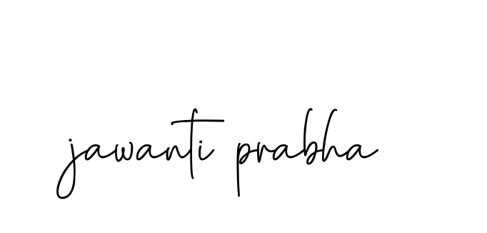 Jawanti-prabha signature