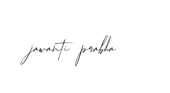 Jawanti-prabha signature