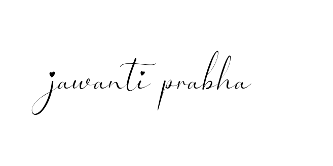 Jawanti-prabha signature