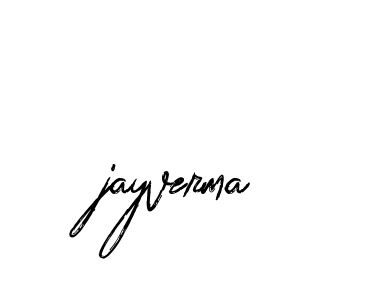 Handwritten Signature for Jayverma - Style 133 Online