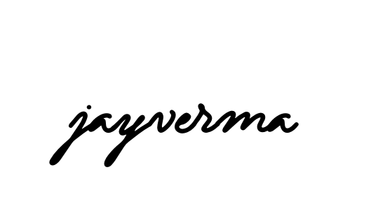 Handwritten Signature for Jayverma - Style 138 Online