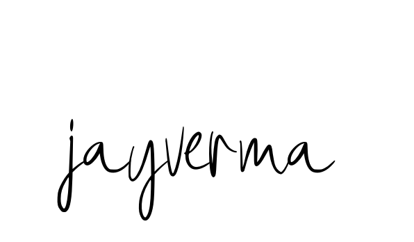 Handwritten Signature for Jayverma - Style 146 Online