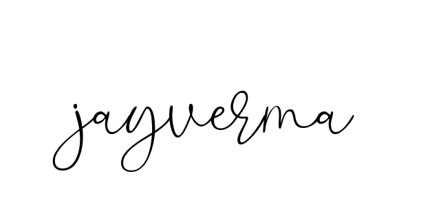 Handwritten Signature for Jayverma - Style 147 Online