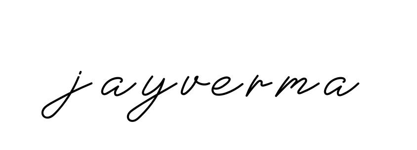 Handwritten Signature for Jayverma - Style 152 Online