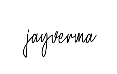 Handwritten Signature for Jayverma - Style 154 Online