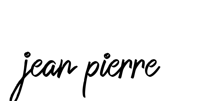 Jean-pierre signature