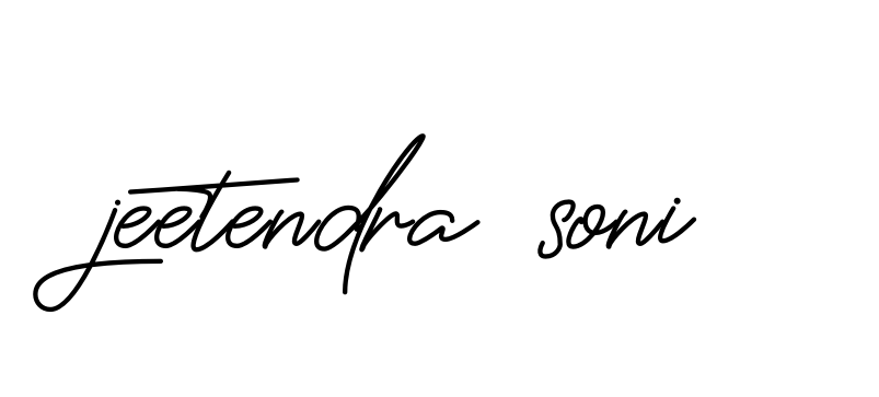 Jeetendra Soni Signature Style Theprestigesignature