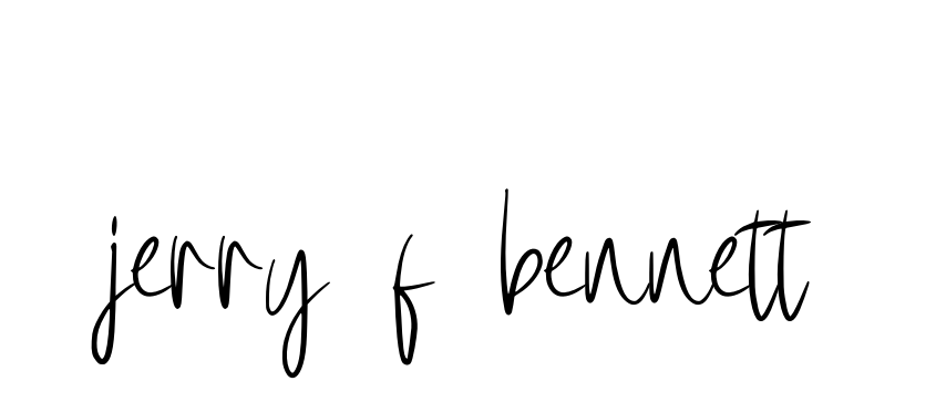Handwritten Signature for Jerry-f-bennett - Style 146 Online