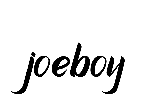 Handwritten Signature for Joeboy - Style 153 Online