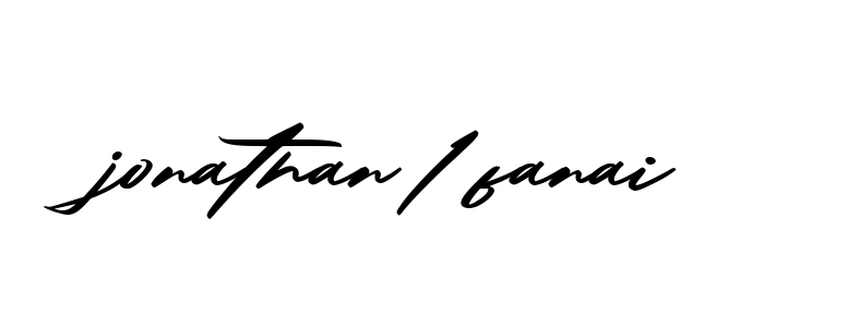 Handwritten Signature for Jonathan-l-fanai - Style 140 Online