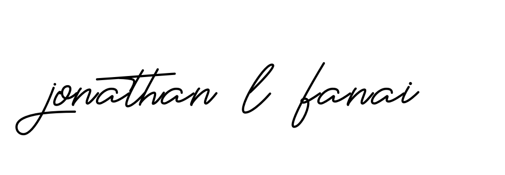 Handwritten Signature for Jonathan-l-fanai - Style 150 Online