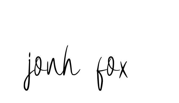 Handwritten Signature for Jonh-fox- - Style 146 Online