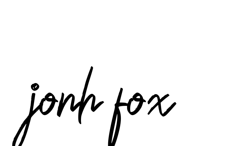 Handwritten Signature for Jonh-fox- - Style 149 Online