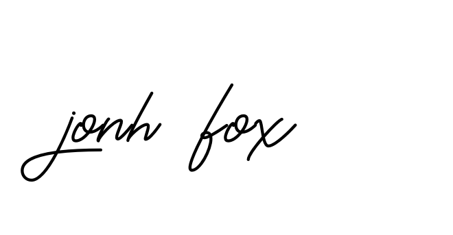 Handwritten Signature for Jonh-fox- - Style 150 Online