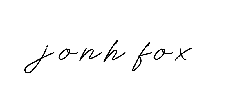 Handwritten Signature for Jonh-fox- - Style 152 Online
