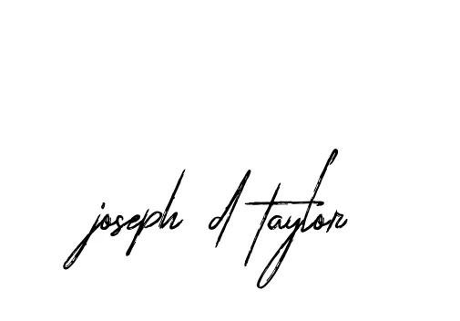 Handwritten Signature for Joseph-d-taylor - Style 133 Online