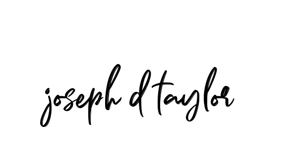 Handwritten Signature for Joseph-d-taylor - Style 141 Online