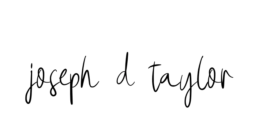 Handwritten Signature for Joseph-d-taylor - Style 146 Online