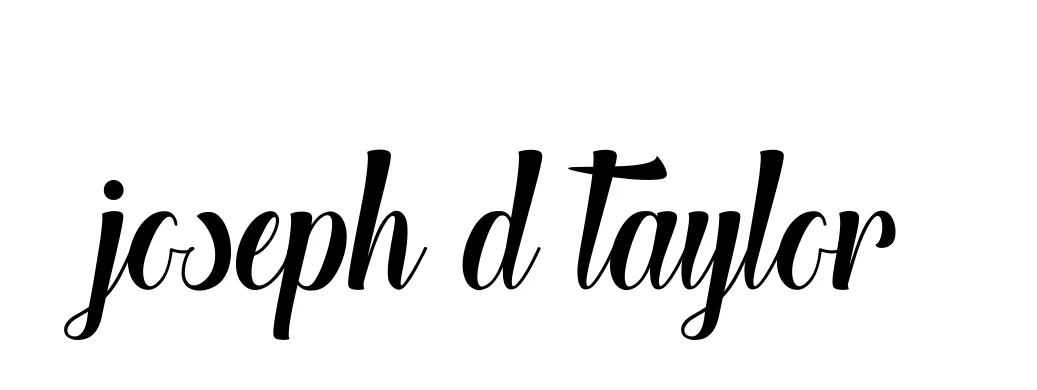 Handwritten Signature for Joseph-d-taylor - Style 148 Online