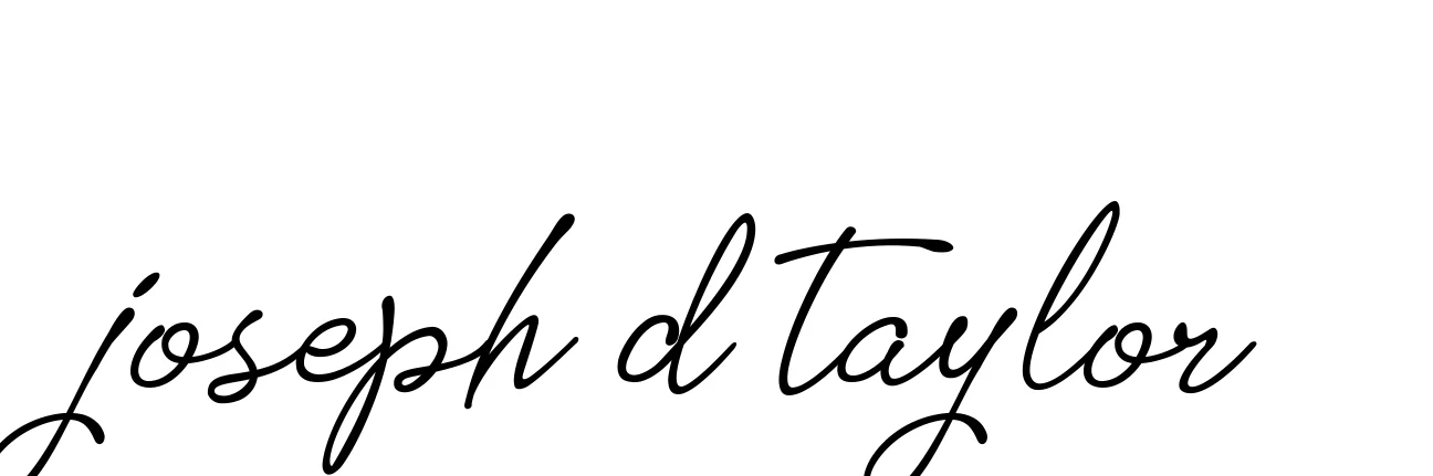 Handwritten Signature for Joseph-d-taylor - Style 151 Online