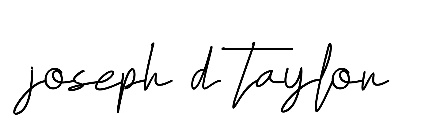 Handwritten Signature for Joseph-d-taylor - Style 155 Online