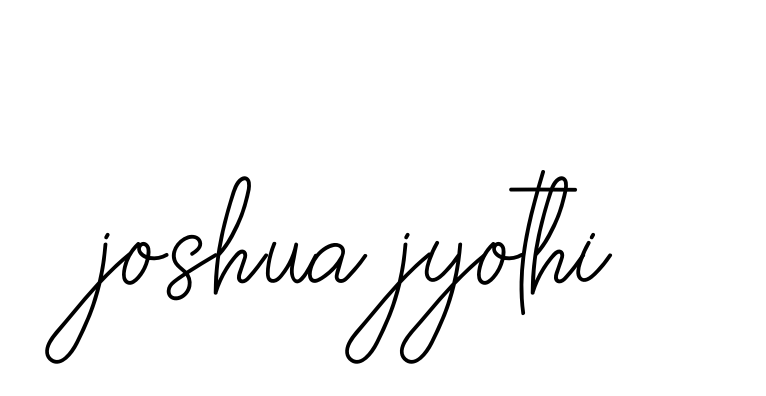 Handwritten Signature for Joshua-jyothi - Style 145 Online