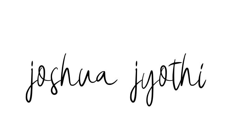 Handwritten Signature for Joshua-jyothi - Style 146 Online
