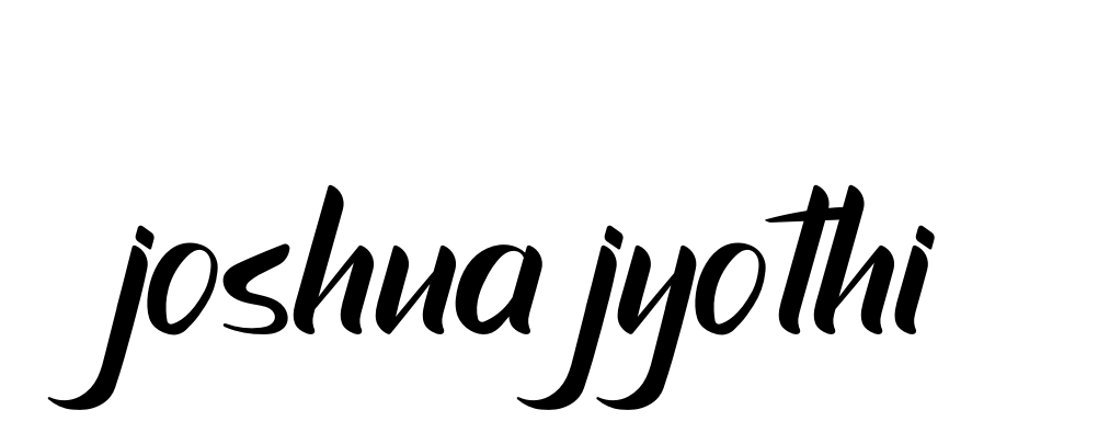 Handwritten Signature for Joshua-jyothi - Style 153 Online