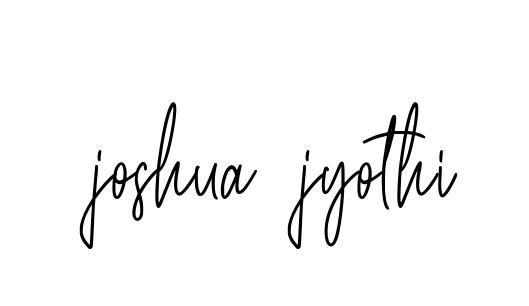 Handwritten Signature for Joshua-jyothi - Style 154 Online