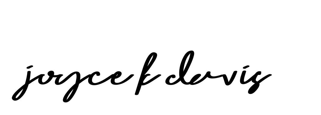 Handwritten Signature for Joyce-k-davis - Style 135 Online