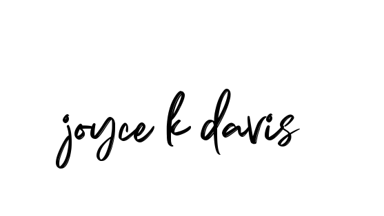 Handwritten Signature for Joyce-k-davis - Style 141 Online