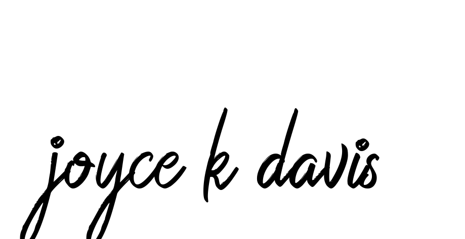 Handwritten Signature for Joyce-k-davis - Style 149 Online