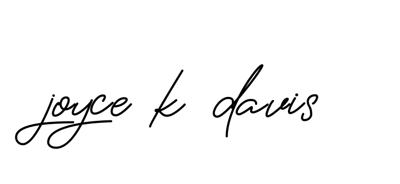 Handwritten Signature for Joyce-k-davis - Style 150 Online