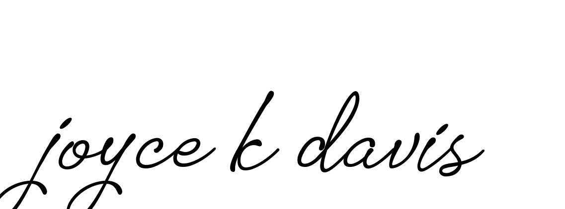 Handwritten Signature for Joyce-k-davis - Style 151 Online