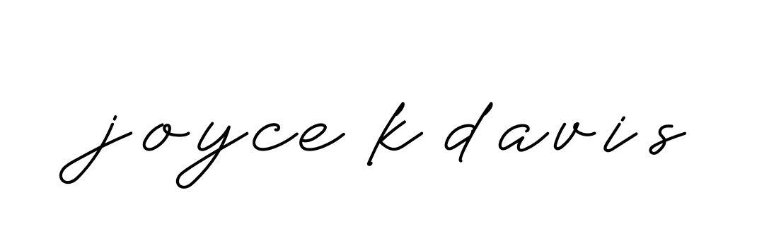 Handwritten Signature for Joyce-k-davis - Style 152 Online