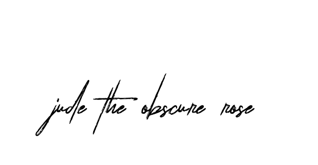 Handwritten Signature for Jude-the-obscure-rose - Style 133 Online