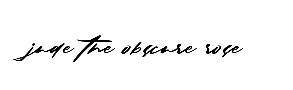 Handwritten Signature for Jude-the-obscure-rose - Style 140 Online