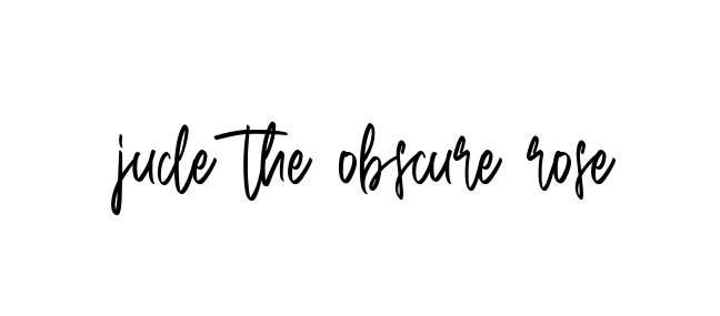 Handwritten Signature for Jude-the-obscure-rose - Style 143 Online
