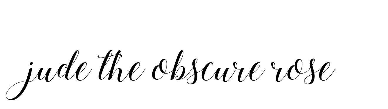 Handwritten Signature for Jude-the-obscure-rose - Style 144 Online