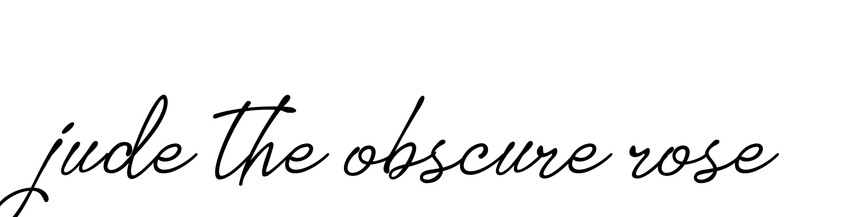 Handwritten Signature for Jude-the-obscure-rose - Style 151 Online