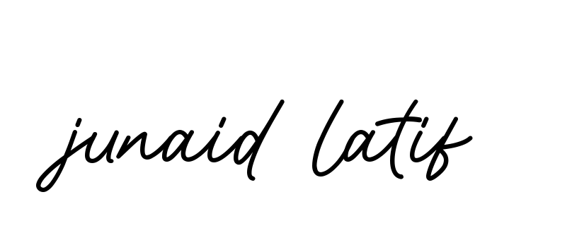 Junaid-latif signature