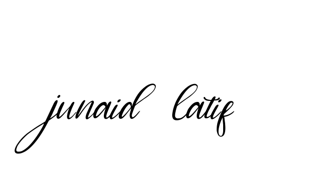 Junaid-latif signature