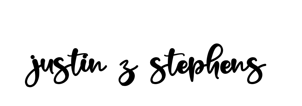 Handwritten Signature for Justin-z-stephens - Style 136 Online