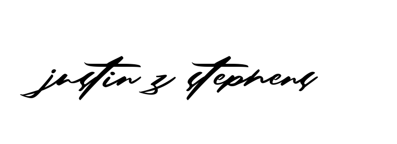 Handwritten Signature for Justin-z-stephens - Style 140 Online