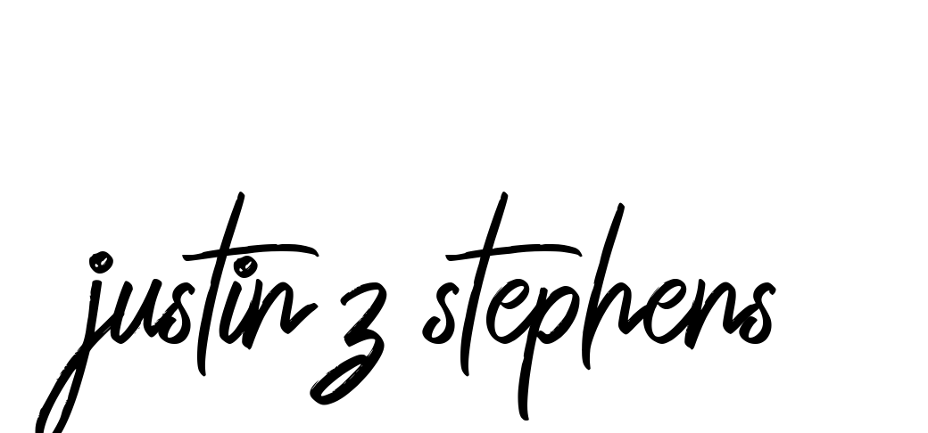 Handwritten Signature for Justin-z-stephens - Style 149 Online