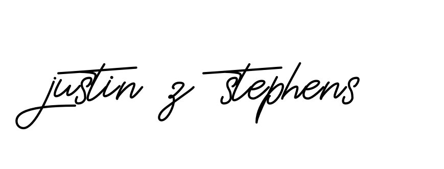 Handwritten Signature for Justin-z-stephens - Style 150 Online