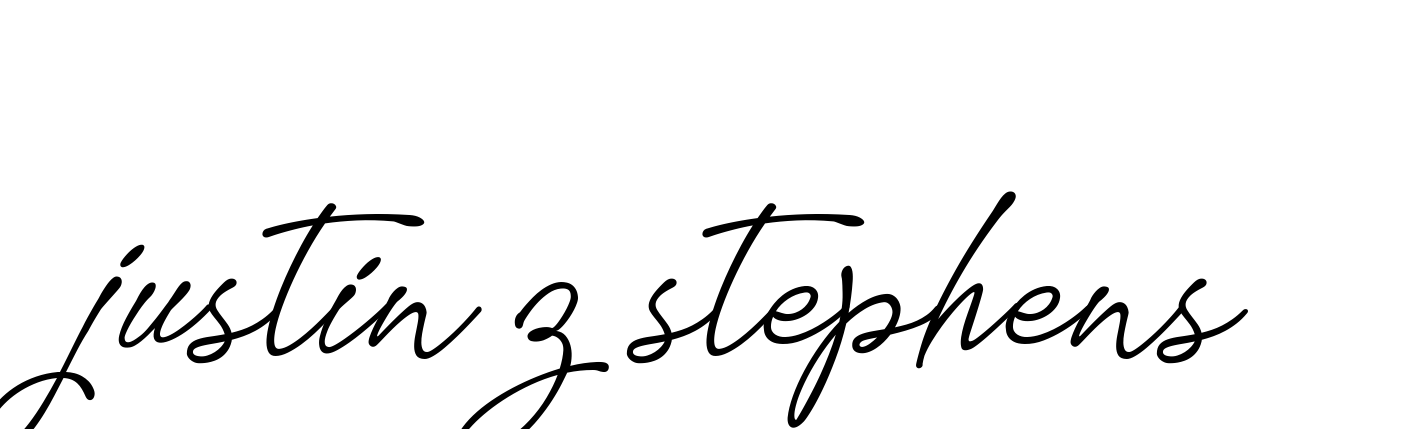 Handwritten Signature for Justin-z-stephens - Style 151 Online