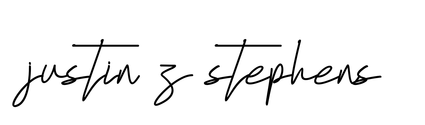 Handwritten Signature for Justin-z-stephens - Style 155 Online