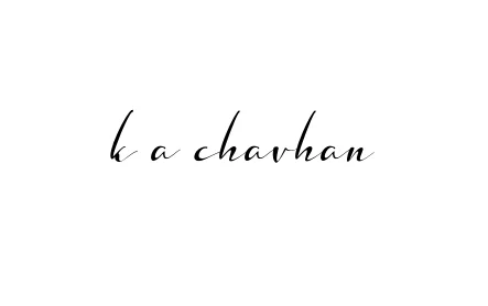 Handwritten Signature for K-a-chavhan - Style 132 Online