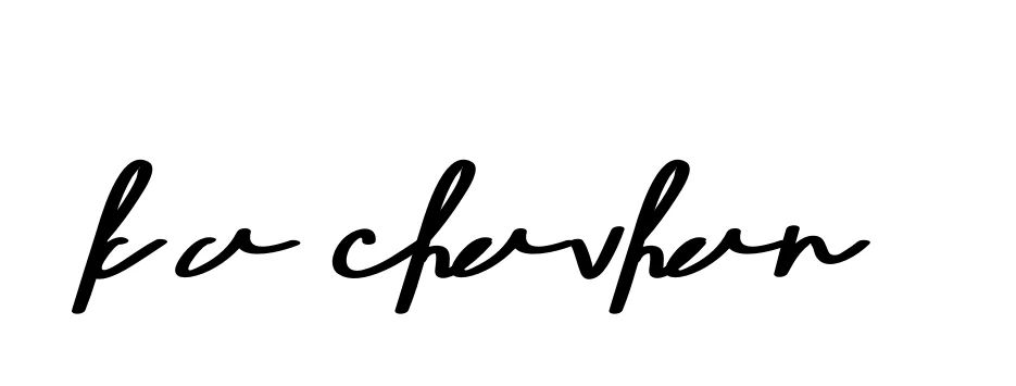Handwritten Signature for K-a-chavhan - Style 135 Online
